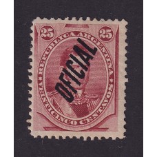 ARGENTINA SERVICIO OFICIAL GJ 026 ESTAMPILLA NUEVA CON GOMA U$ 37,50